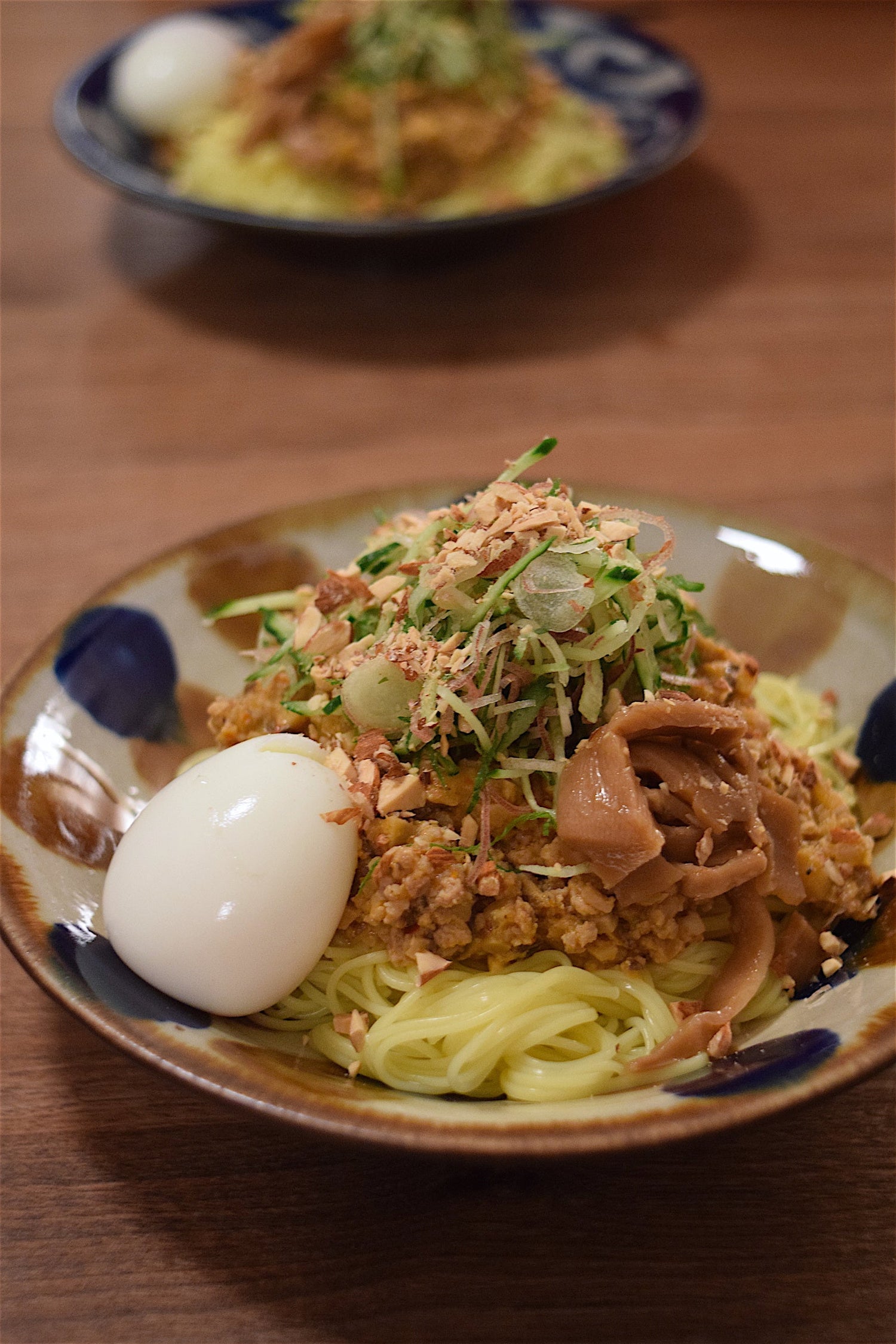 汁なし担々麺