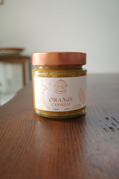 オレンジとシナモンのコンフィチュール