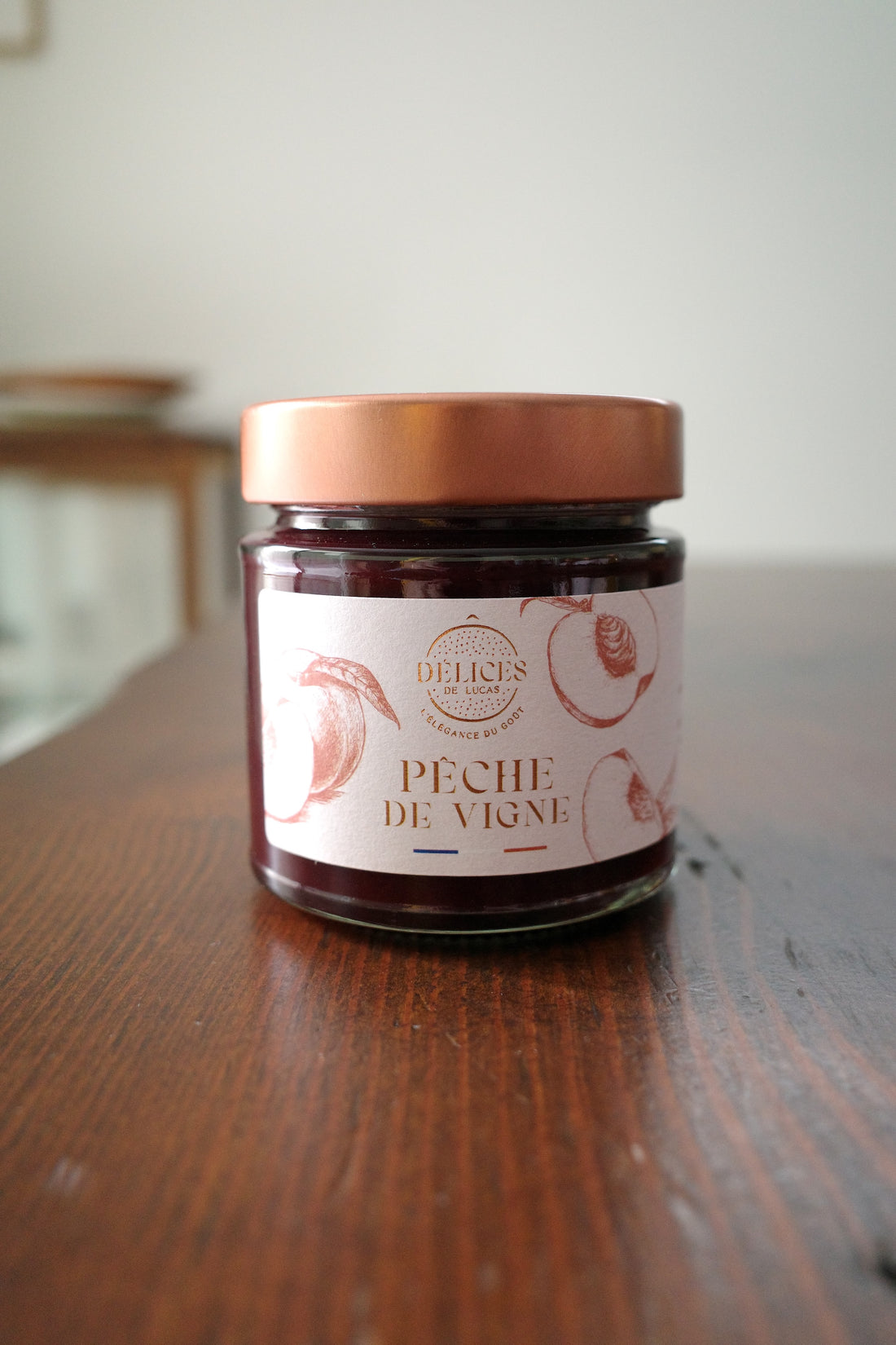 "ペッシュ・ド・ヴィーニュ" ⾚桃のコンフィチュール