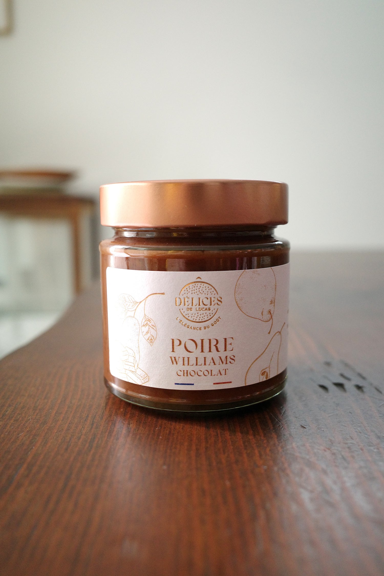 洋梨とチョコレートのコンフィチュール