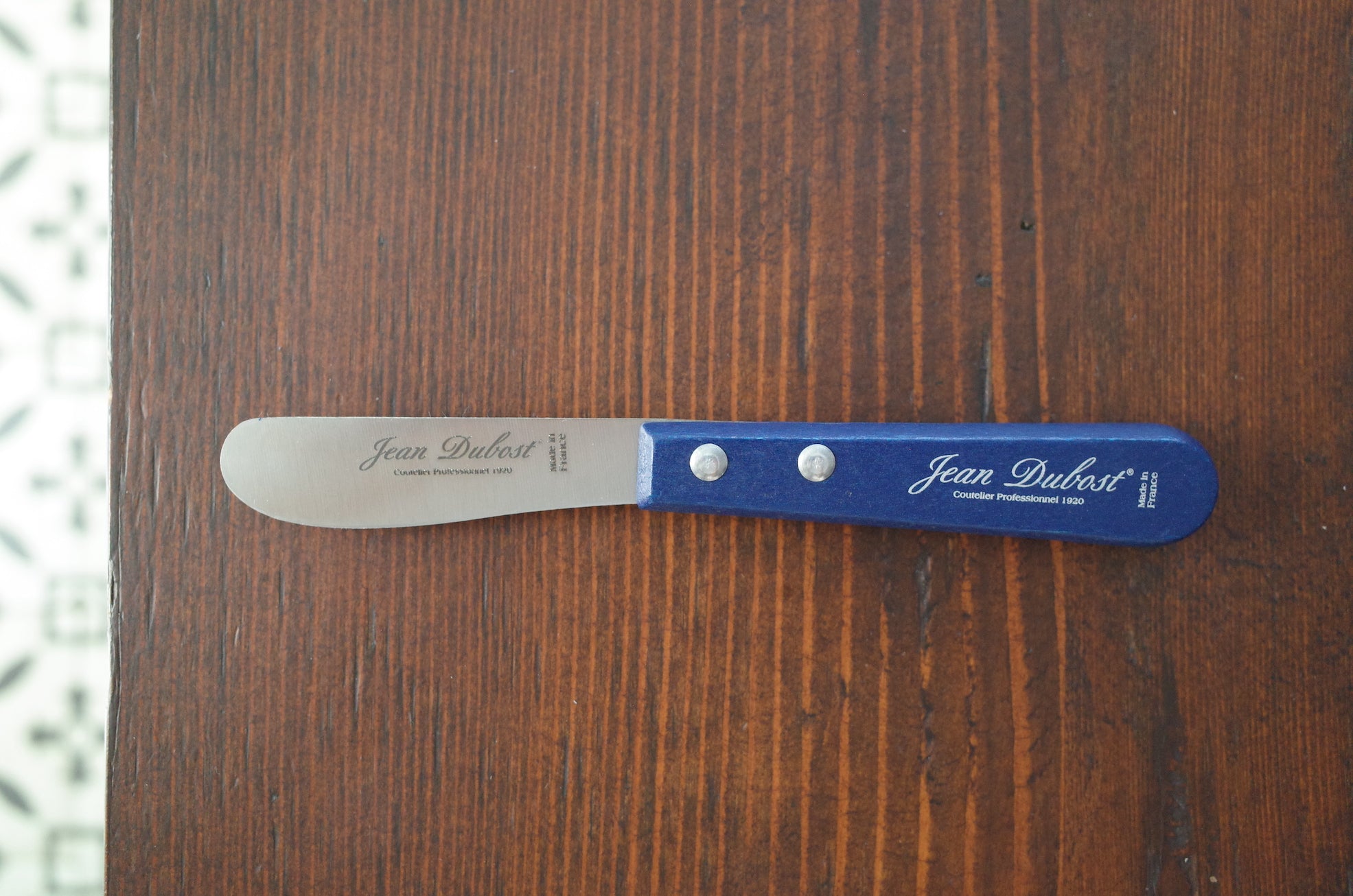 * vintage ❀ blue butter knife  バターナイフ
